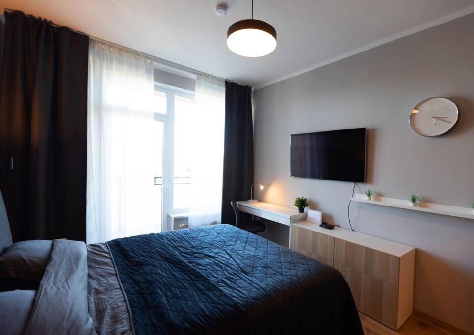 Stylish Apartment With Parking & Spacious Balcony Riga Exterior foto